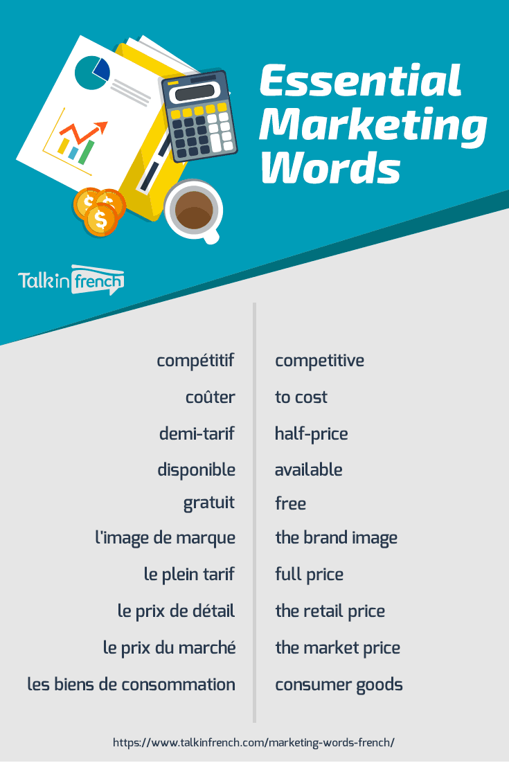 Essential-Marketing-Words French marketing words